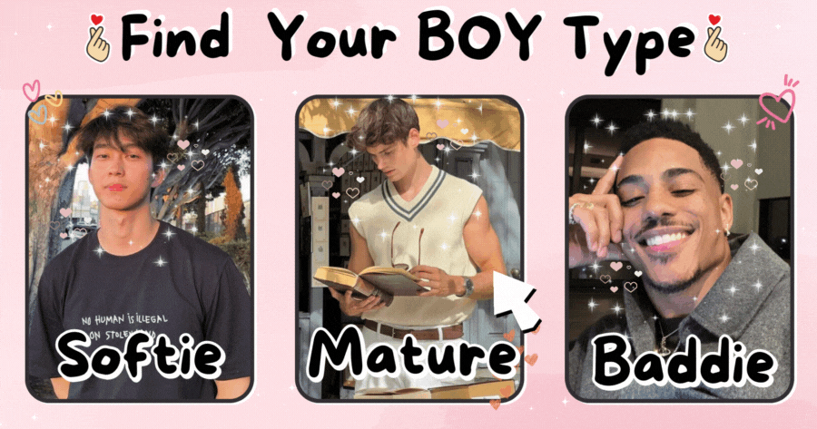 Love Test: Which Boy Will You Date Next? 💘👑
