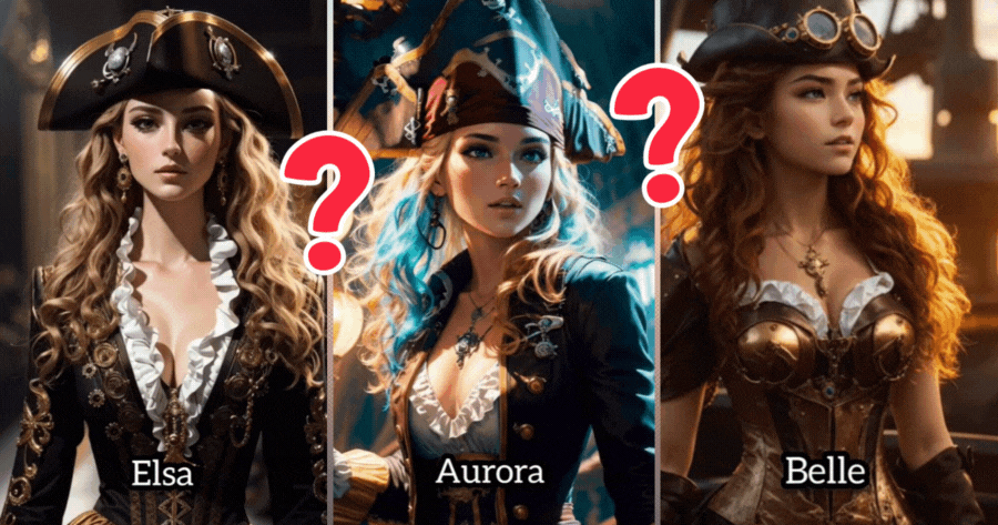Which Disney Princess-Pirate Hybrid Is Secretly You?